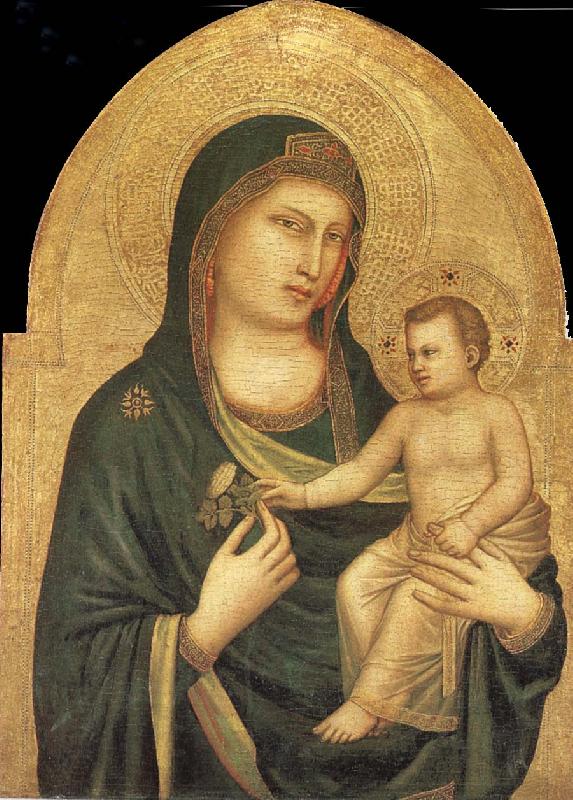unknow artist Giotto, Madonna and child; China oil painting art